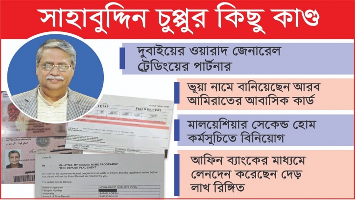 নাম বদলে আমিরাতের আবাসিক কার্ড নিয়েছেন রাষ্ট্রপতি