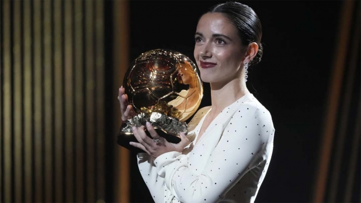 Barcelona’s Bonmati wins her 2nd Ballon d’Or