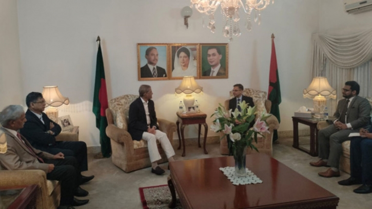 Indian High Commissioner meets BNP leaders in Gulshan