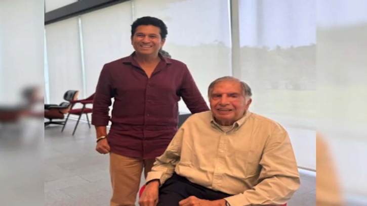 Sachin’s tear-jerking post on Ratan Tata’s death