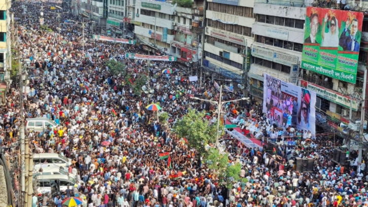 International Democracy Day: BNP rally continues at Nayapaltan