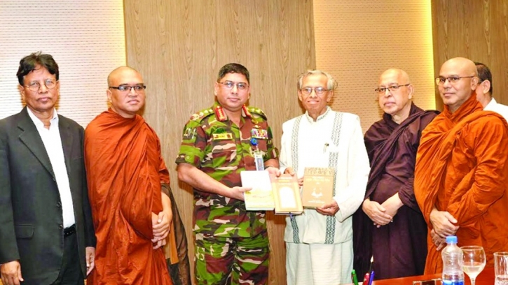 Buddhist Federation delegation calls on army chief