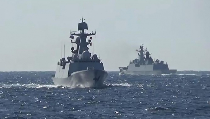 Russia, China hold joint navy patrol in the Pacific