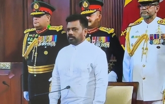 Dissanayake takes oath as Sri Lanka’s next president