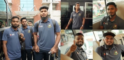 1st batch of Tigers depart for Afghanistan ODI series