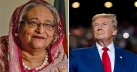 Ex-Pm Sheikh Hasina congratulates Trump