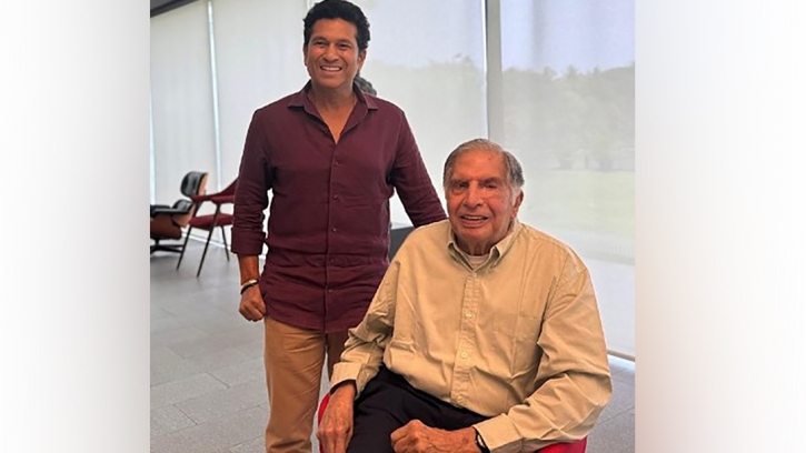 Sachin’s tear-jerking post on Ratan Tata’s death