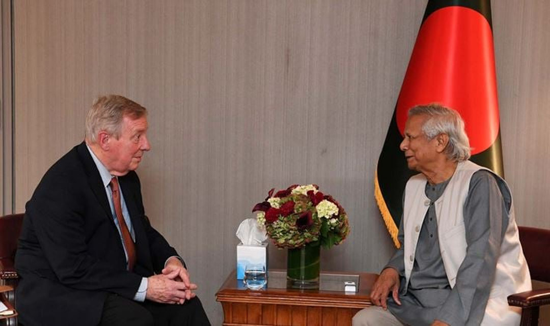 US Senate Majority Whip Durbin calls on Prof Yunus