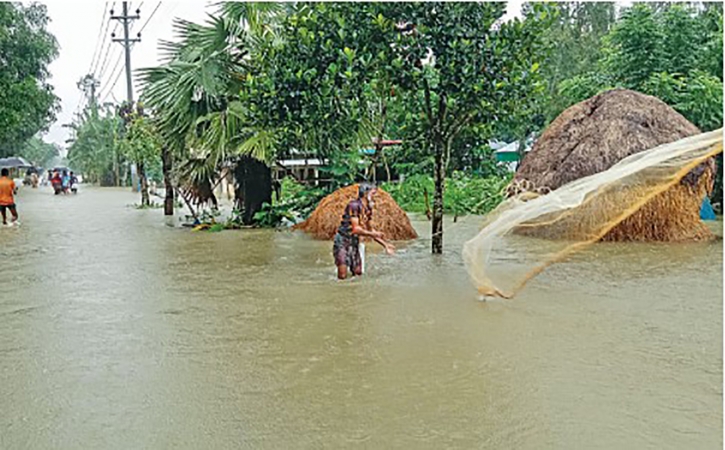 67,520 marooned in Mymensingh division flash flood