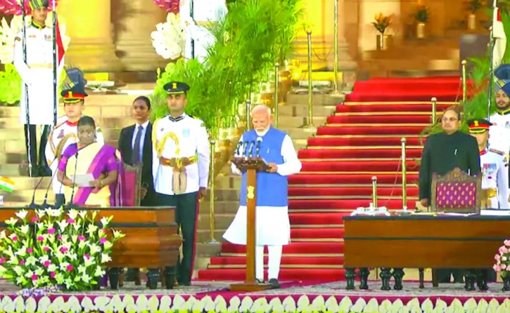 Modi 3.0 with 72 ministers takes oath