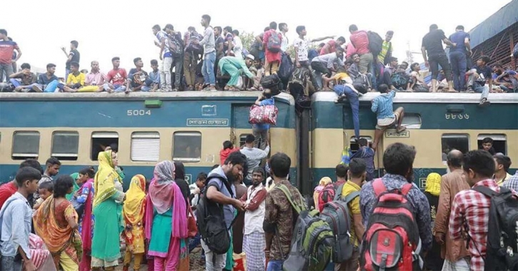 9m to leave Dhaka by road during Eid holidays: Report