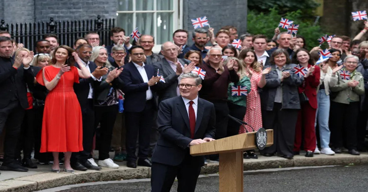 New PM Starmer pledges to rebuild Britain after years of chaos