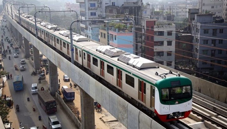 Metro rail services on the Agargaon-Motijheel route suspended